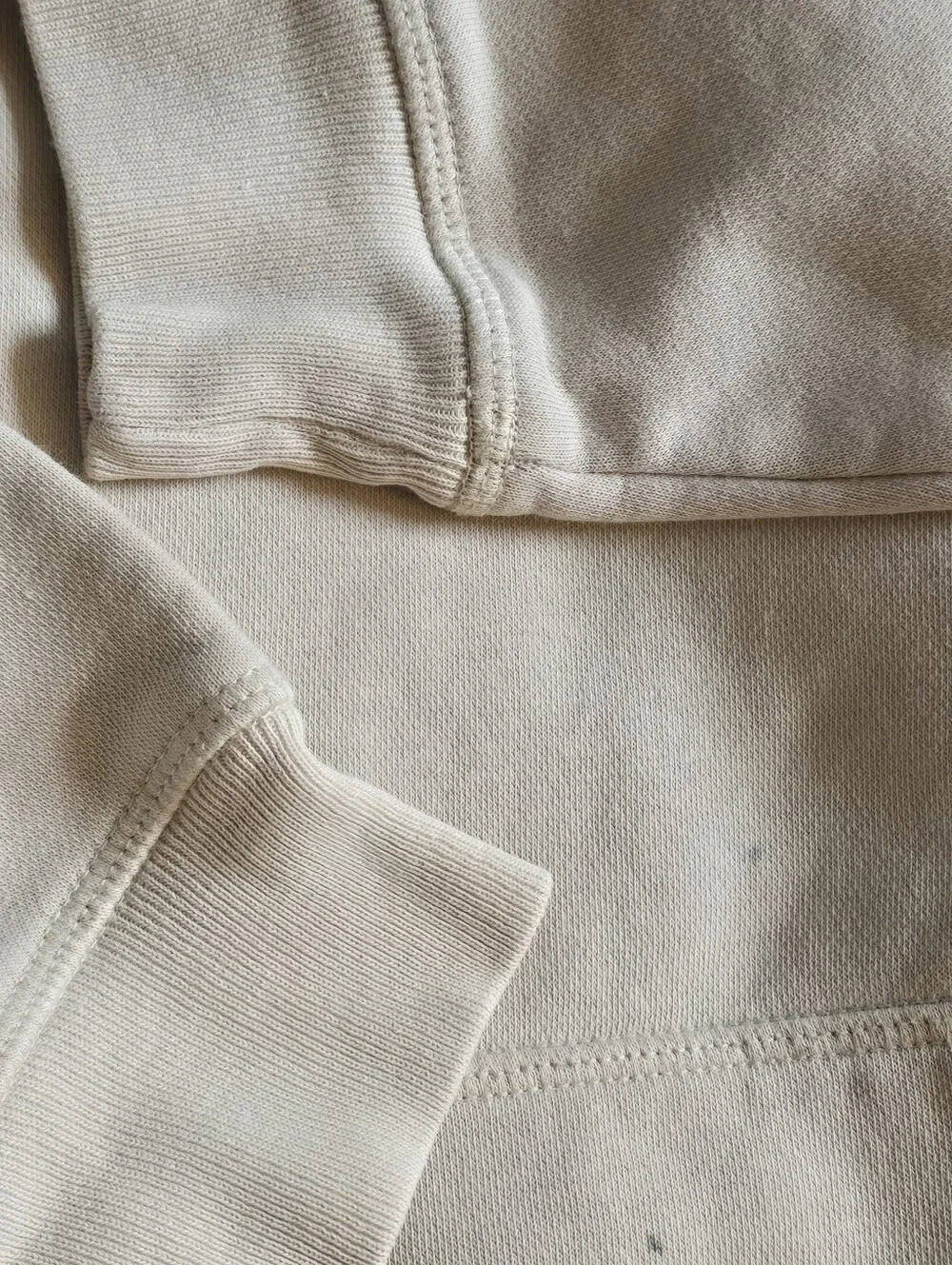 GAP Kids Hooded Pullover Sweatshirt Beige with Minor Flaw.